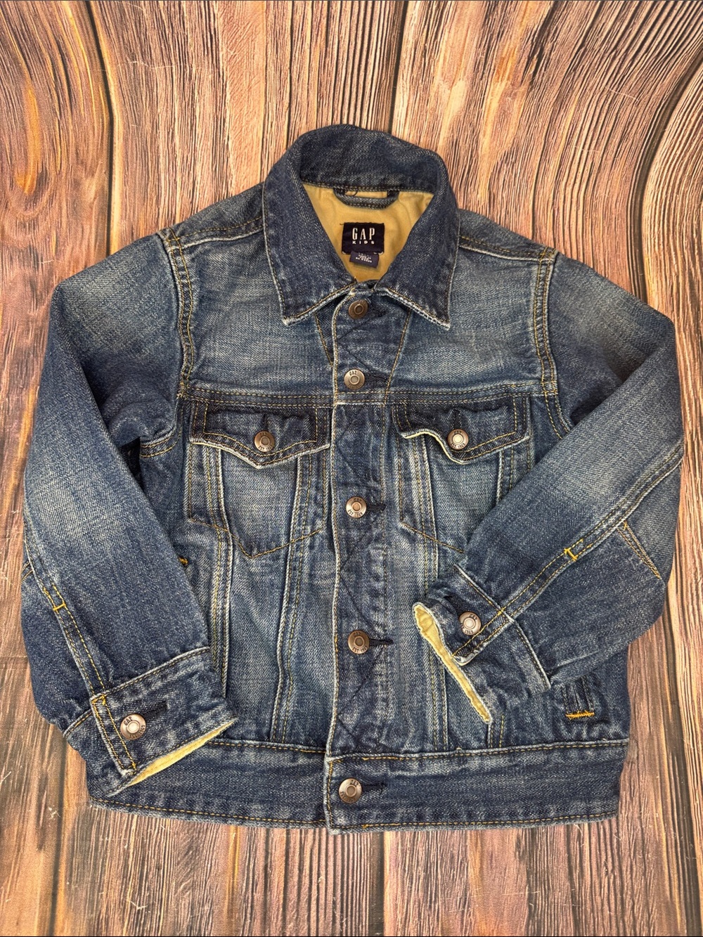 GAP Faded Indigo Denim Jacket